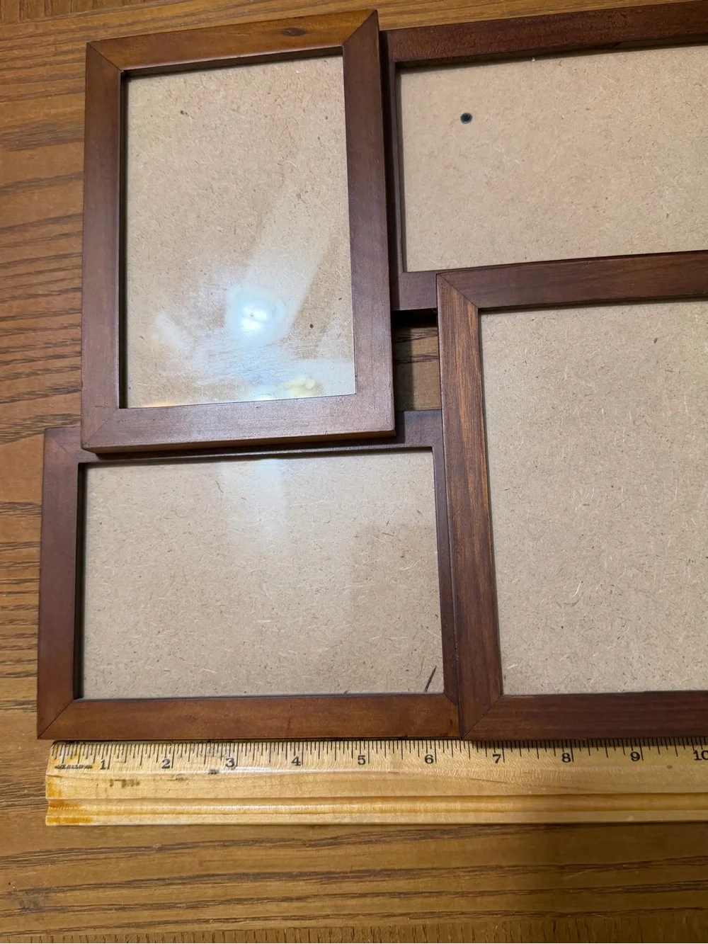 Wood 8-Opening Collage Picture Frame Wall Hanging 23